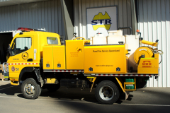 16. Aluminium Square Ute Side Tool Box - Powdercoated