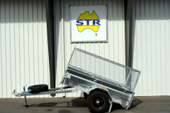 12. Standard Tilt Box Trailer with Mesh Cage