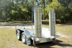 25. 3000 x 1800 Tandem Plant Trailer with Heavy-Duty Ramps