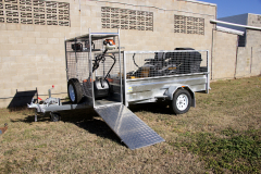32. Custom Mower Trailer