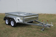 23. Tandem Box Trailer with Override Brakes