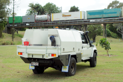 9. Single Cab Mine Spec Landcruiser Ute Tray